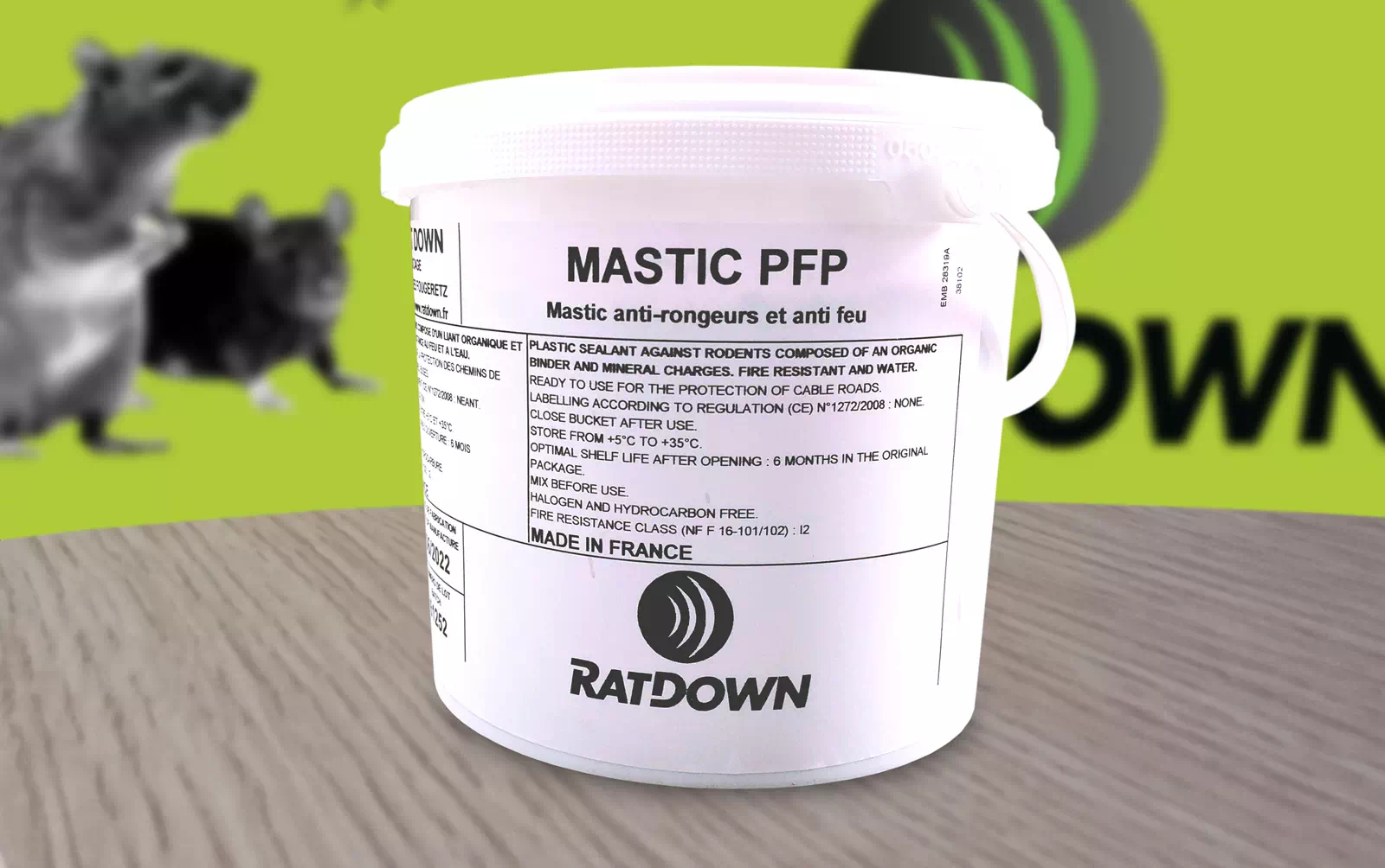 PFP - Mastic anti-rongeurs - Ratdown